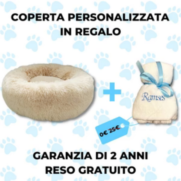 Cuccia antistress per cani e gatti